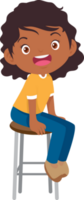 child sitting smiling happy png