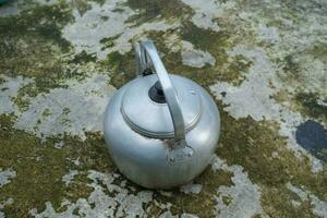 Silver Hot Water Kettle photo