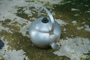 Silver Hot Water Kettle photo