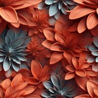 3D flower texture, photo