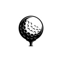 golf ball sport vector