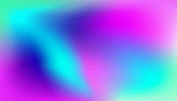 Abstract gradient background in purple, blue and turquoise colors. vector