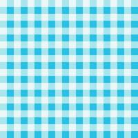Blue white gingham pattern for napkin, blanket and tablecloth or another. vector