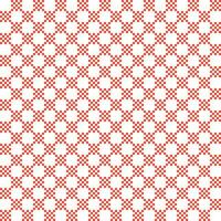 Red trendy flannel pattern for napkin, blanket and tablecloth or another. vector