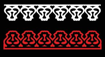 Decorative wall panels set Jali design CNC pattern, laser cutting pattern, router CNCcutting.Jali Laser cut decorative panel set with lace pattern vector