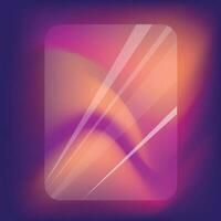 purple pink gradient frame vector