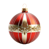 Christmas ball isolated. Illustration png