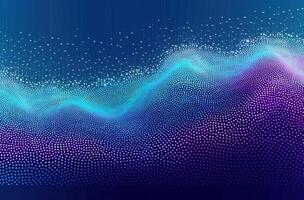 Abstract neon wave background. Illustration photo