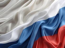 Russian flag background. Illustration photo