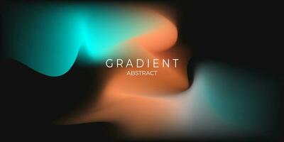 Abstract color gradient, modern blurred background and film grain texture, template with an elegant design concept, minimal style composition, Trendy Gradient grainy texture for your graphic design vector