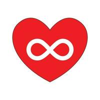 Love Heart Symbol Icons. Design elements for Valentine's day isolated on white background and easy to edit. vector