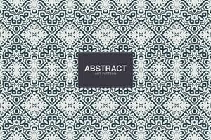 flat ornament line pattern design vector