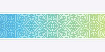 colorful pattern border pattern design vector