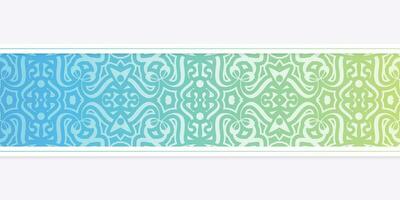 colorful pattern border pattern design vector