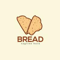 Taste Delicious Bread logo with Challah Illustration Vector Design Template.  Hi-Quality Premium Bread Clip Art,  And Icon Design Template Elements.