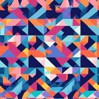 Colorful Geometric Pattern, Geometric Pattern, Texture, photo