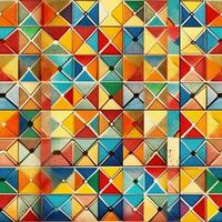 Colorful Tiles texture, photo