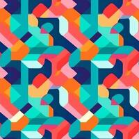 Colorful Geometric Pattern, Geometric Pattern, Texture, photo