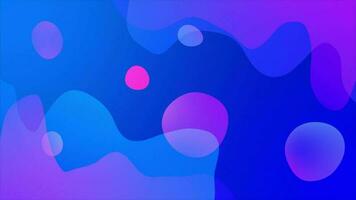 Animated Modern blue  gradient abstract background video