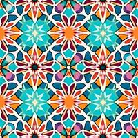 Colorful Islamic Pattern, Islamic Pattern, Islamic Texture, photo