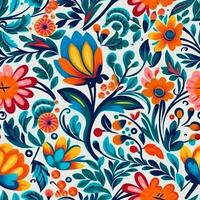 Floral, Colorful Floral Pattern, Floral Pattern, Texture, Floral Background Texture, Floral Background, photo