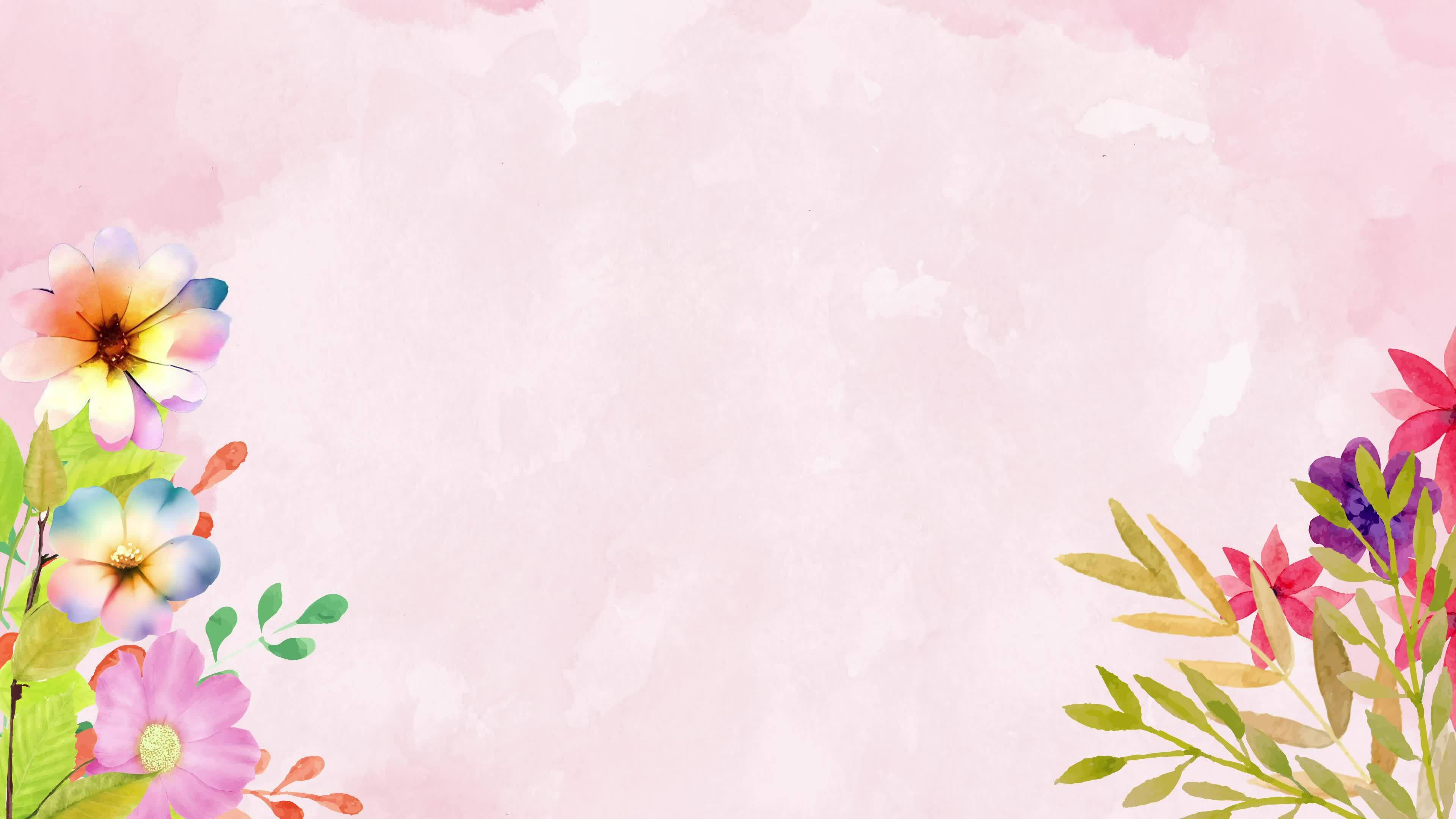 Animated Watercolor Stock Video Footage for Free Download