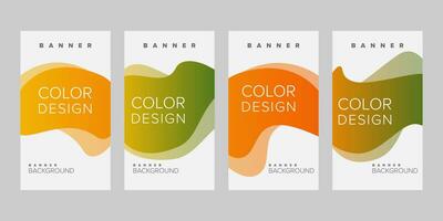 Abstract background banner vector design template, banner for print or web banner with colorful