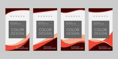 Abstract background banner vector design template, banner for print or web banner with colorful