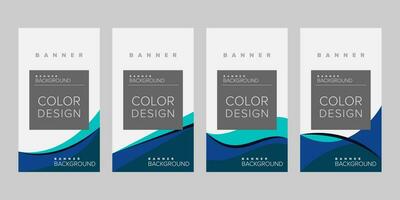 Abstract background banner vector design template, banner for print or web banner with colorful