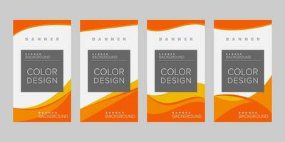 Abstract background banner vector design template, banner for print or web banner with colorful