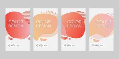 Abstract background banner vector design template, banner for print or web banner with colorful