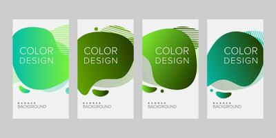 Abstract background banner vector design template, banner for print or web banner with colorful