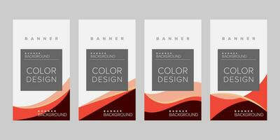 Abstract background banner vector design template, banner for print or web banner with colorful