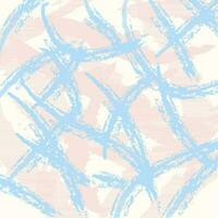 Abstract textured blue background with brush strokes. Different stripes. vector