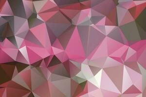 Low poly banner background design vector