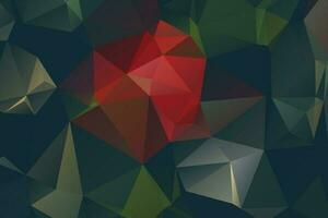 Low poly banner background design vector