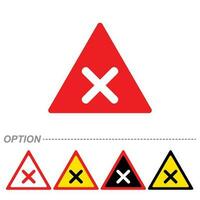 Prohibiting sign. Not allowed sign icon vector. isolated on white background and easy to edit. vector