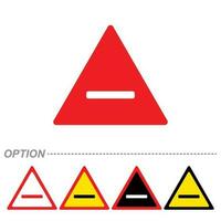 Prohibiting sign. Not allowed sign icon vector. isolated on white background and easy to edit. vector