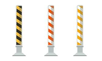 highway cone vector, croos way, caution vector