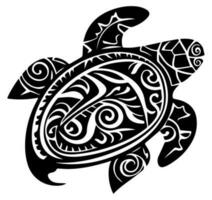 set of Polynesian elements, icon, glyph, vector, isolate, silhouette, totem, tattoo vector