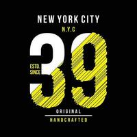 new york city abstract graphic fashion style, t shirt design, typography vector, illustration vector