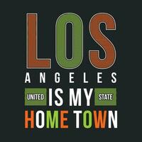 los angeles graphic, t shirt vector, illustration, for cool casual mens style vector