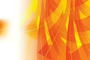 Orange cool sweet colorful dynamic shadow line guardian bright abstract background vector