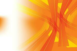 Orange cool sweet colorful dynamic shadow line guardian bright abstract background vector