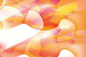 Orange cool yellow dynamic shadow line guardian bright cave wave abstract vector background