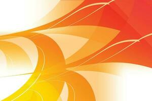 Orange cool sweet colorful dynamic shadow line guardian bright abstract background vector