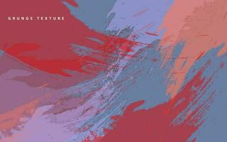 Abstract grunge texture paintbrush vector