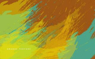 Abstract grunge texture paintbrush background vector