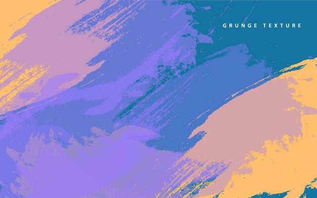 Abstract grunge texture paintbrush vector