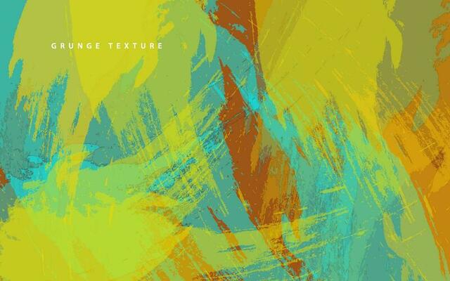 Abstract grunge texture paintbrush background vector